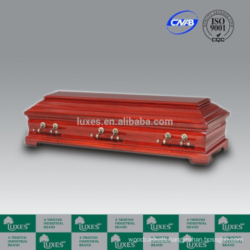 LUXES Wholesale European German Style Wooden Coffins China MANUFACTURE